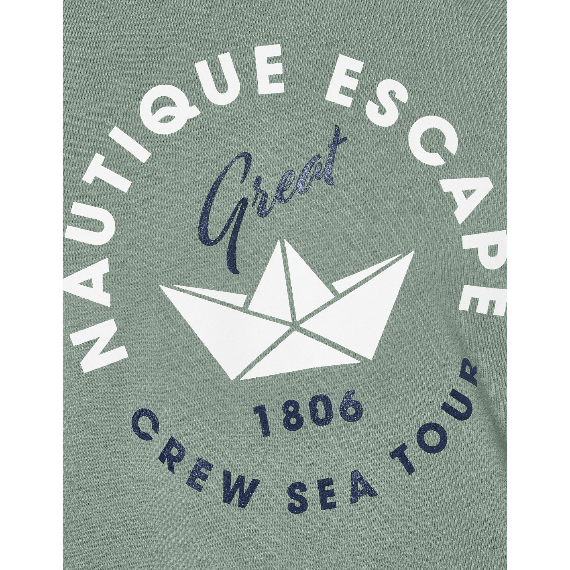 Tee-shirt pyjama imprimé manches longues