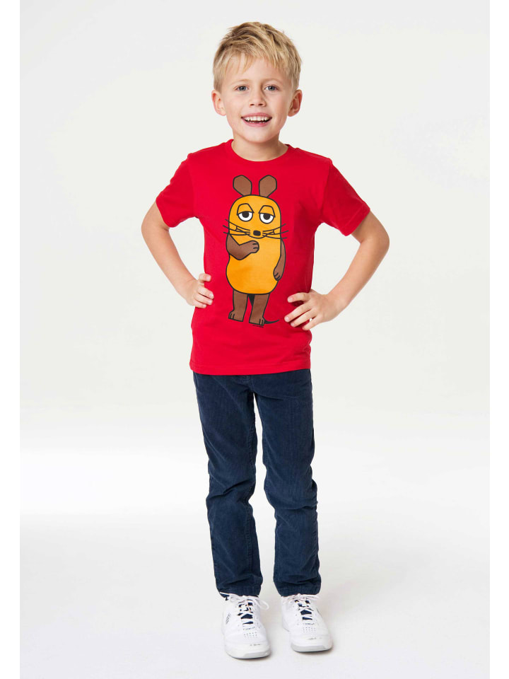 Logoshirt T-Shirt Sendung mit der Maus - Maus in rot günstig kaufen