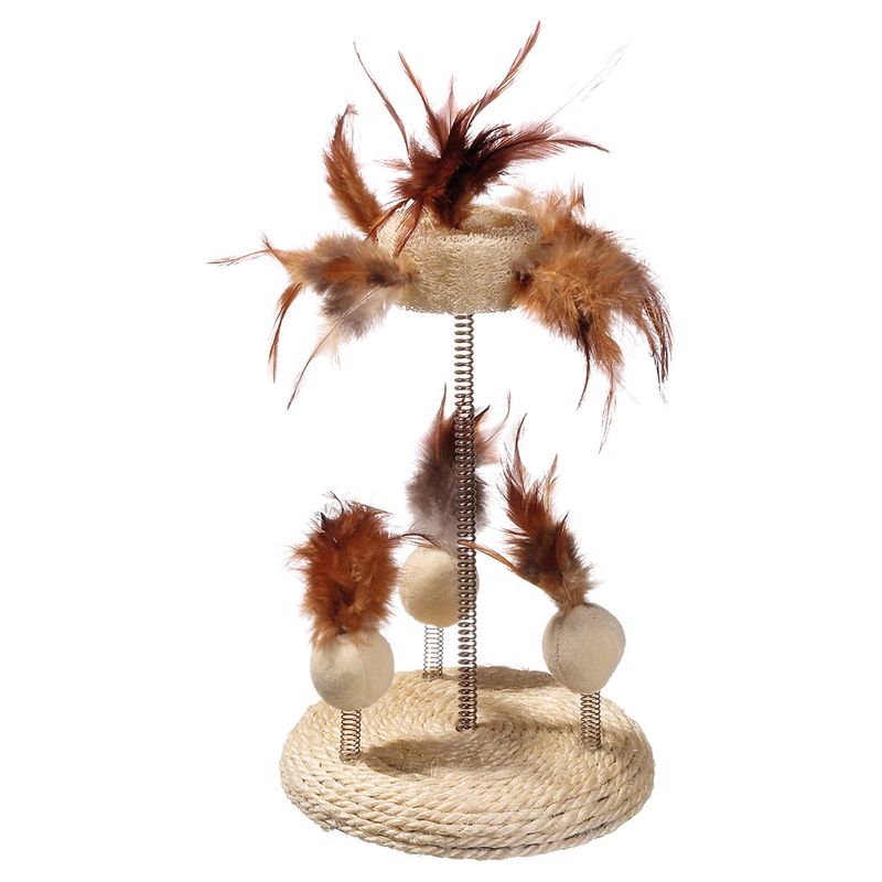 Karlie Katzenspielzeug Nava Sisal und Luffa