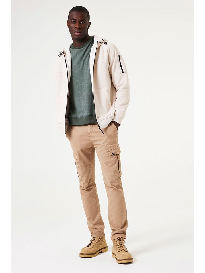 Garcia Sweatjacke in Creme günstig kaufen