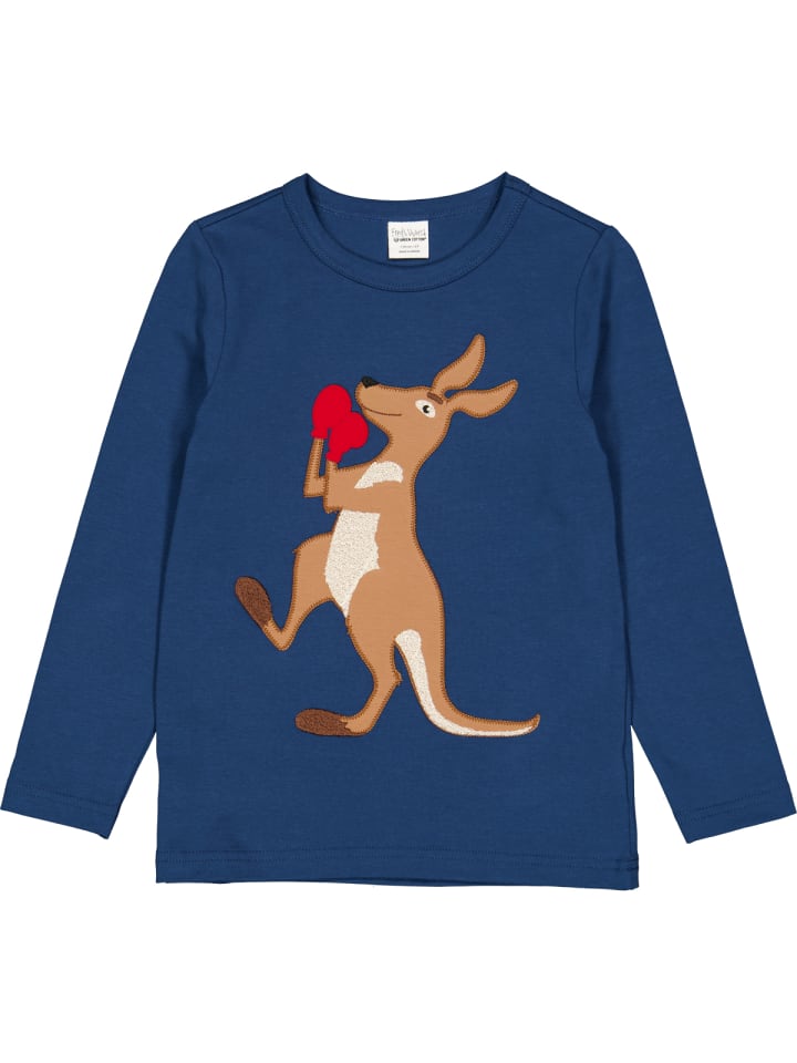 Fred´s World by GREEN COTTON Langarmshirt in Navy günstig kaufen