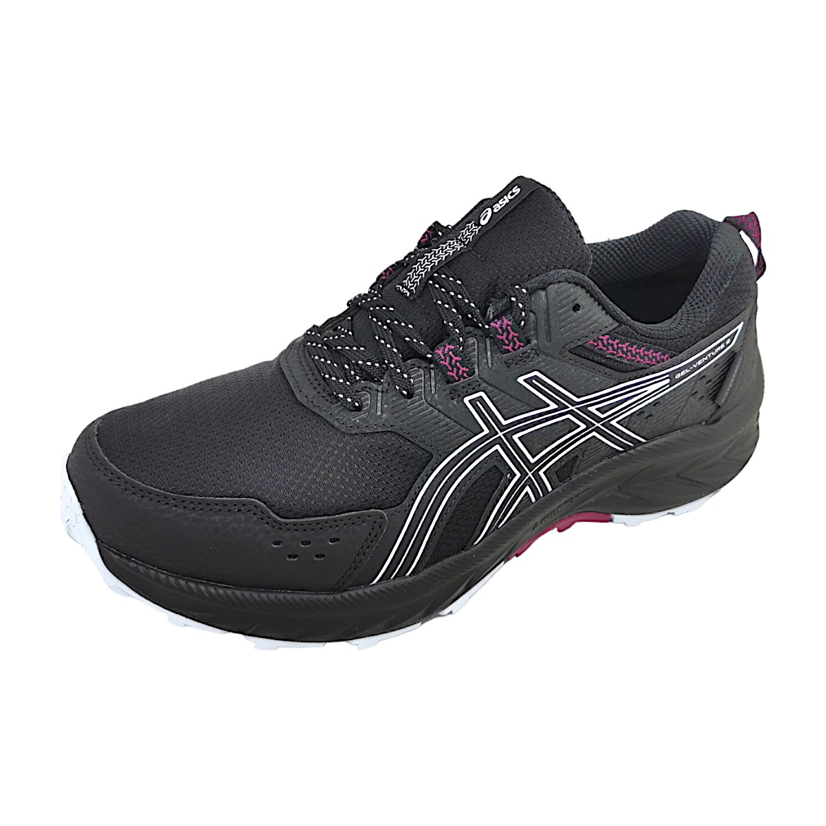 Asics GEL-VENTURE 9 Waterproof 1012B519 Schwarz 003- Black/Light Blue