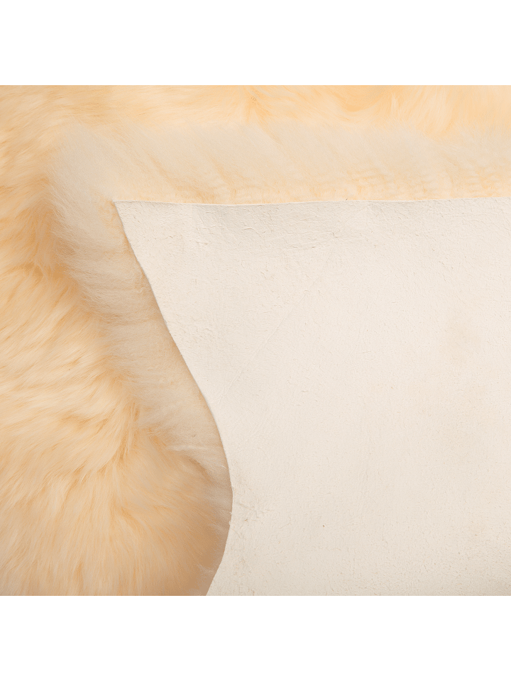 Beliani Schaffell ULURU in Beige - (W) 65 x (H) 8 x (L) 100 cm günstig kaufen onesize