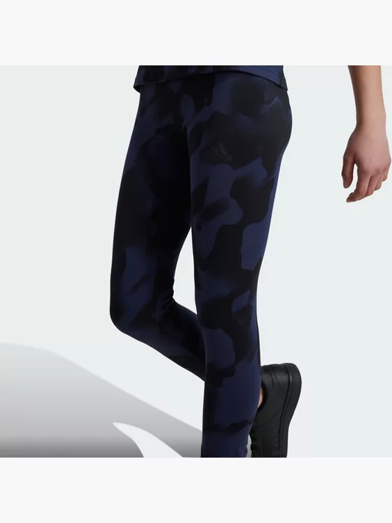 adidas Future Icons Camo Print Kids 7/8-Leggings