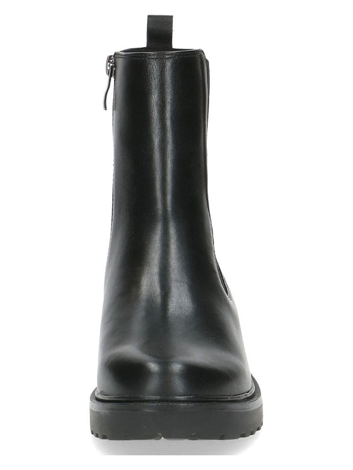 Caprice Leder-Boots in Schwarz günstig kaufen