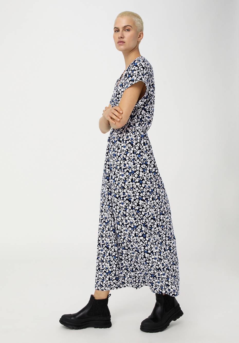 Jersey-Kleid aus reiner Bio-Baumwolle