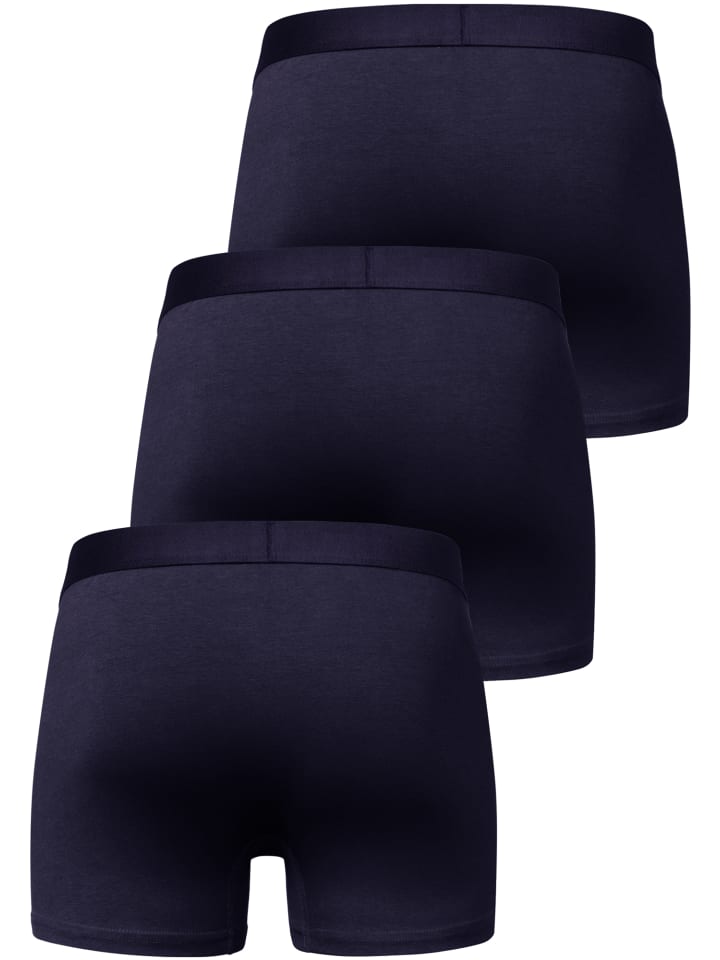 Amaci&Sons 3er Pack Boxershorts BEAU in Navyblau/Navyblau günstig kaufen