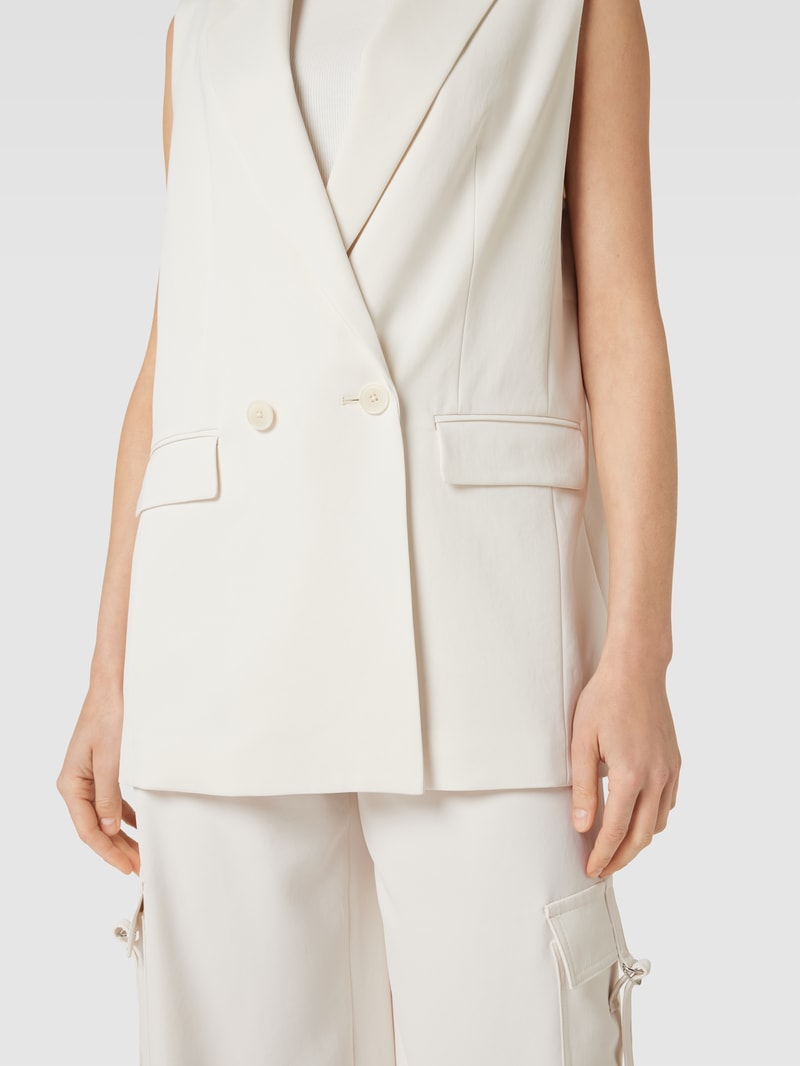 Blazer mit Reverskragen Modell 'HAINAULT' in offwhite