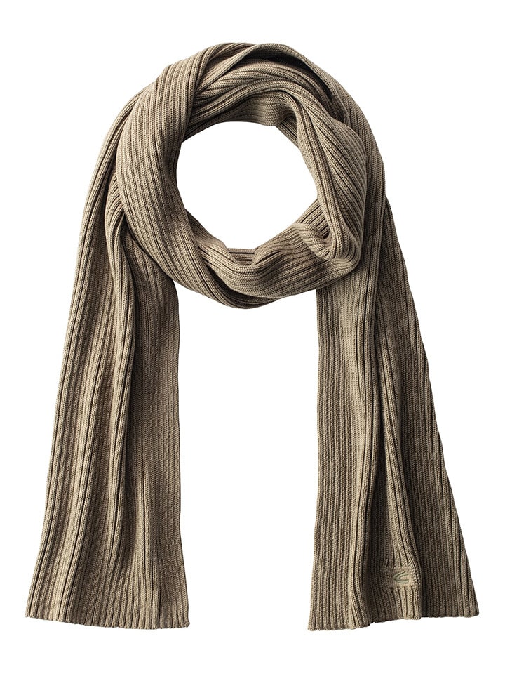 Camel Active Schal in Khaki - (L)190 x (B)25 cm günstig kaufen onesize