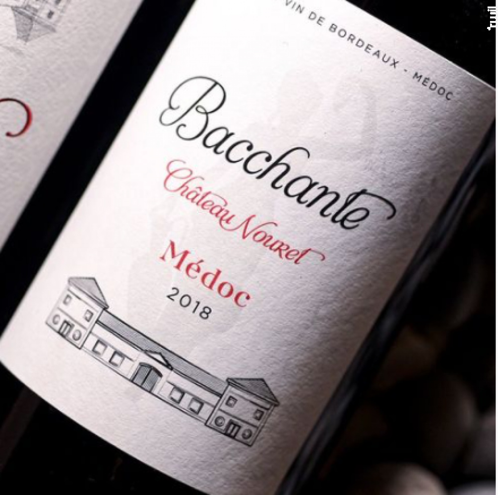 La Bacchante Château Nouret Vin Rouge●Médoc 2017 75cl