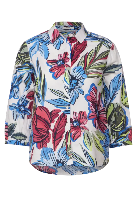CECIL Bluse mit Blumenprint