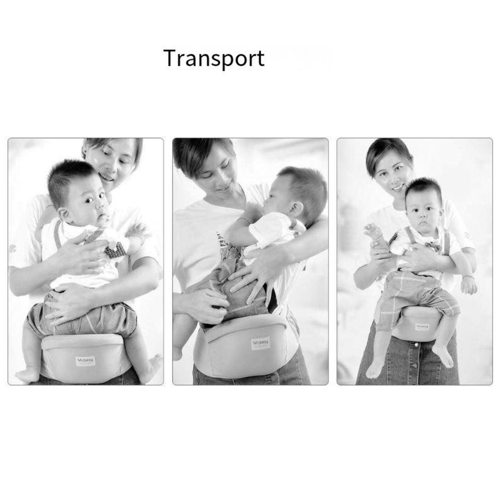Devenirriche Bauchtrage Baby Hüftsitz Leichte Taille Hocker Tragepositionen für Kinder