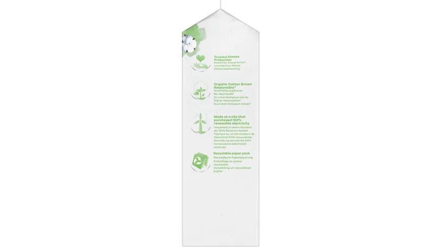 Always Ultra Damenbinden Cotton Protection Normal mit Flügeln 22 BigPack