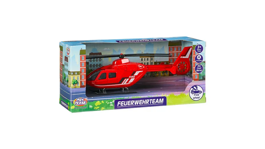 Müller - Toy Place - Fahrzeug Feuerwehrteam, 3-fach sortiert, 1 Stück