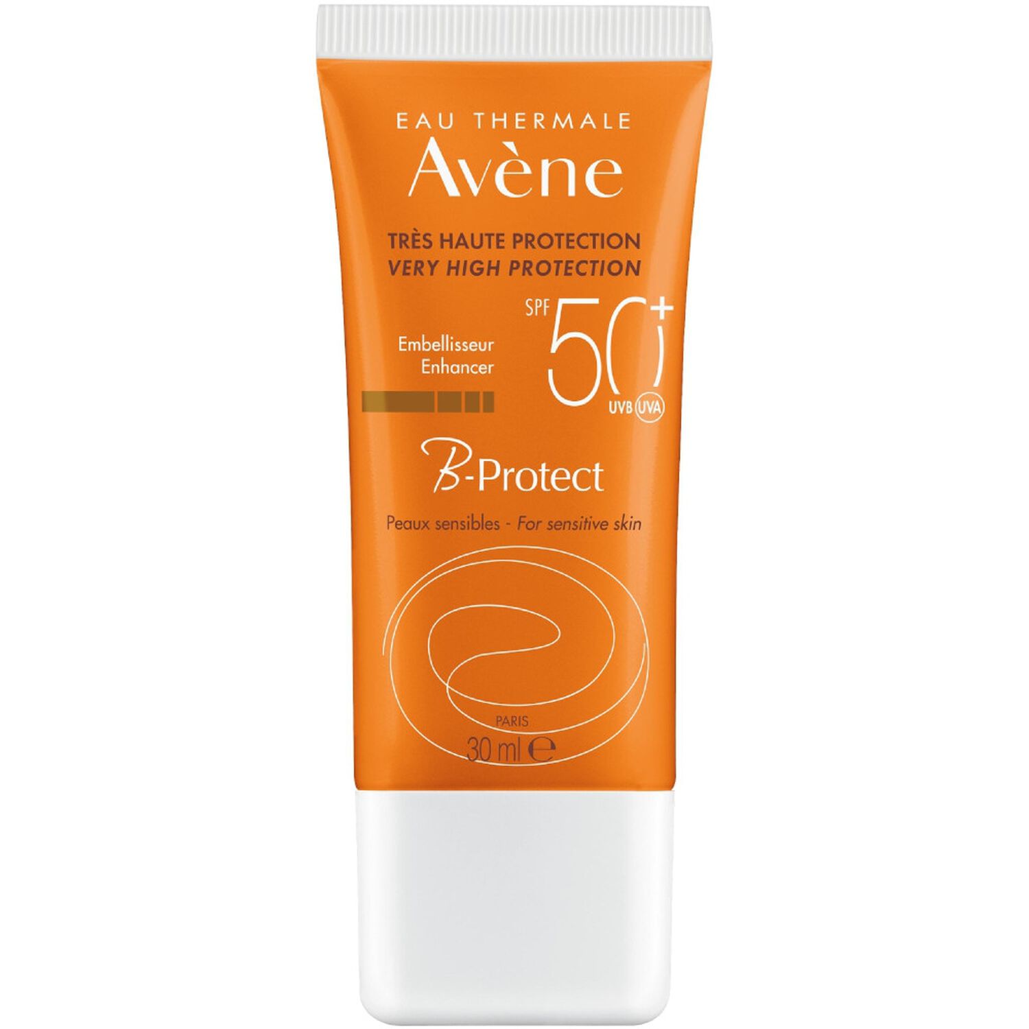 Eau Thermale Avène Protection Solaire B-Protect Soin Solaire SPF50+ Embellisseur - Peaux Sensibles 30 ml