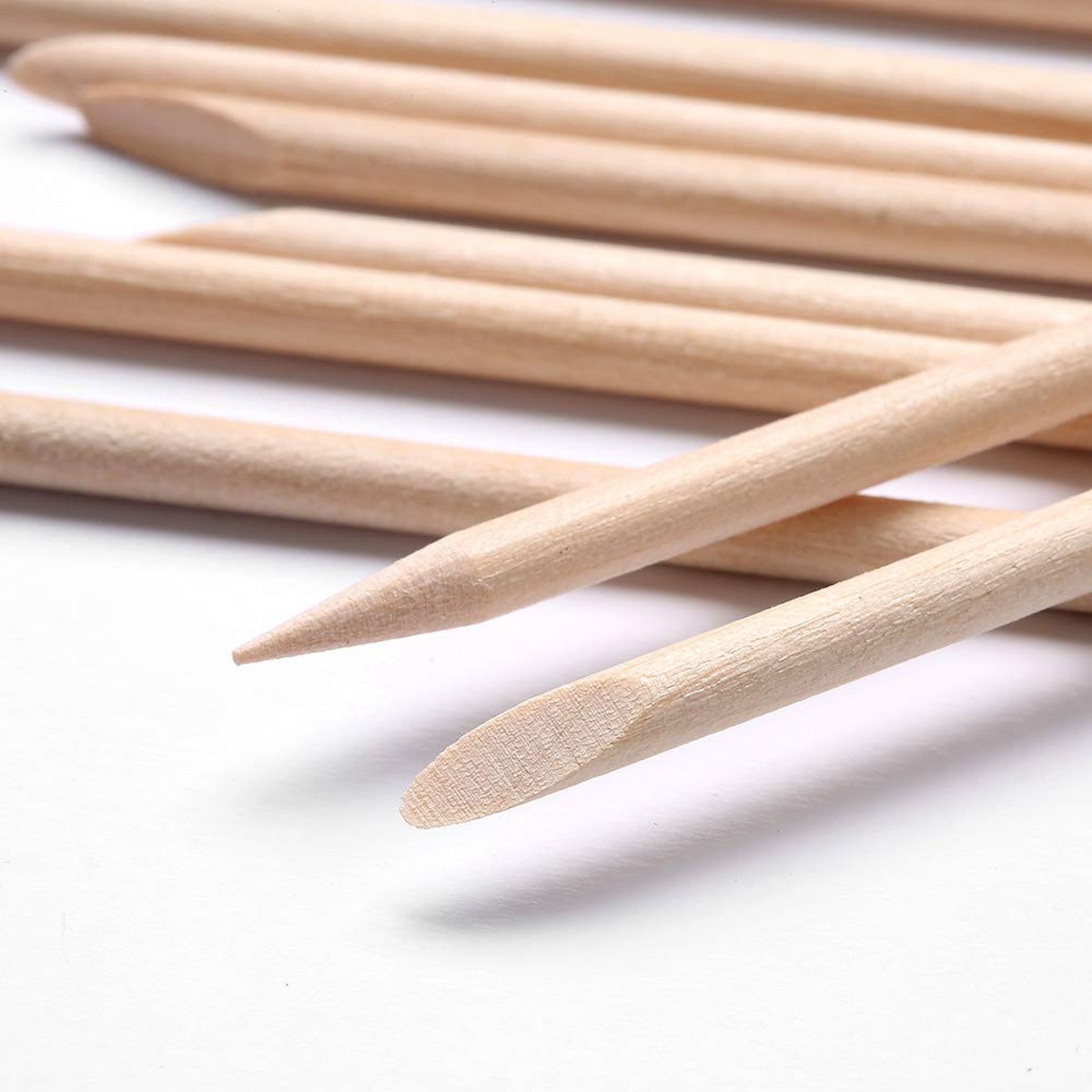 100 stück Manicure Holzstäbe