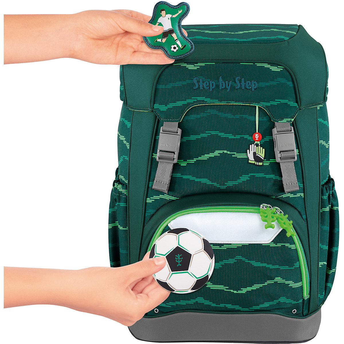 Schulrucksackset GIANT Soccer Star, 5-tlg. (2022)