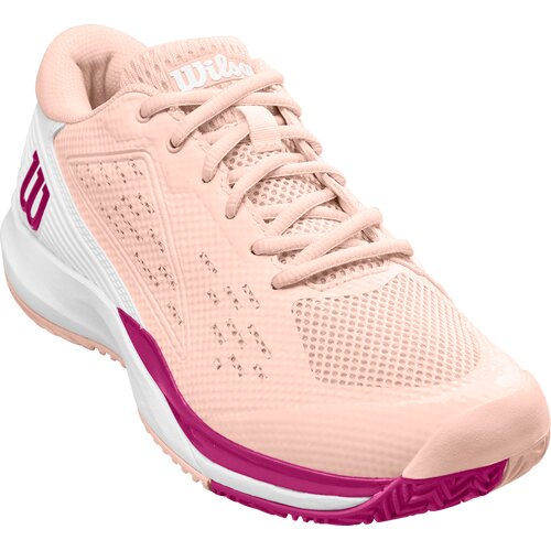 DAMEN TENNISOUTDOORSCHUHE RUSH PRO ACE W SCALLOP SH/WH/BATON ROUG