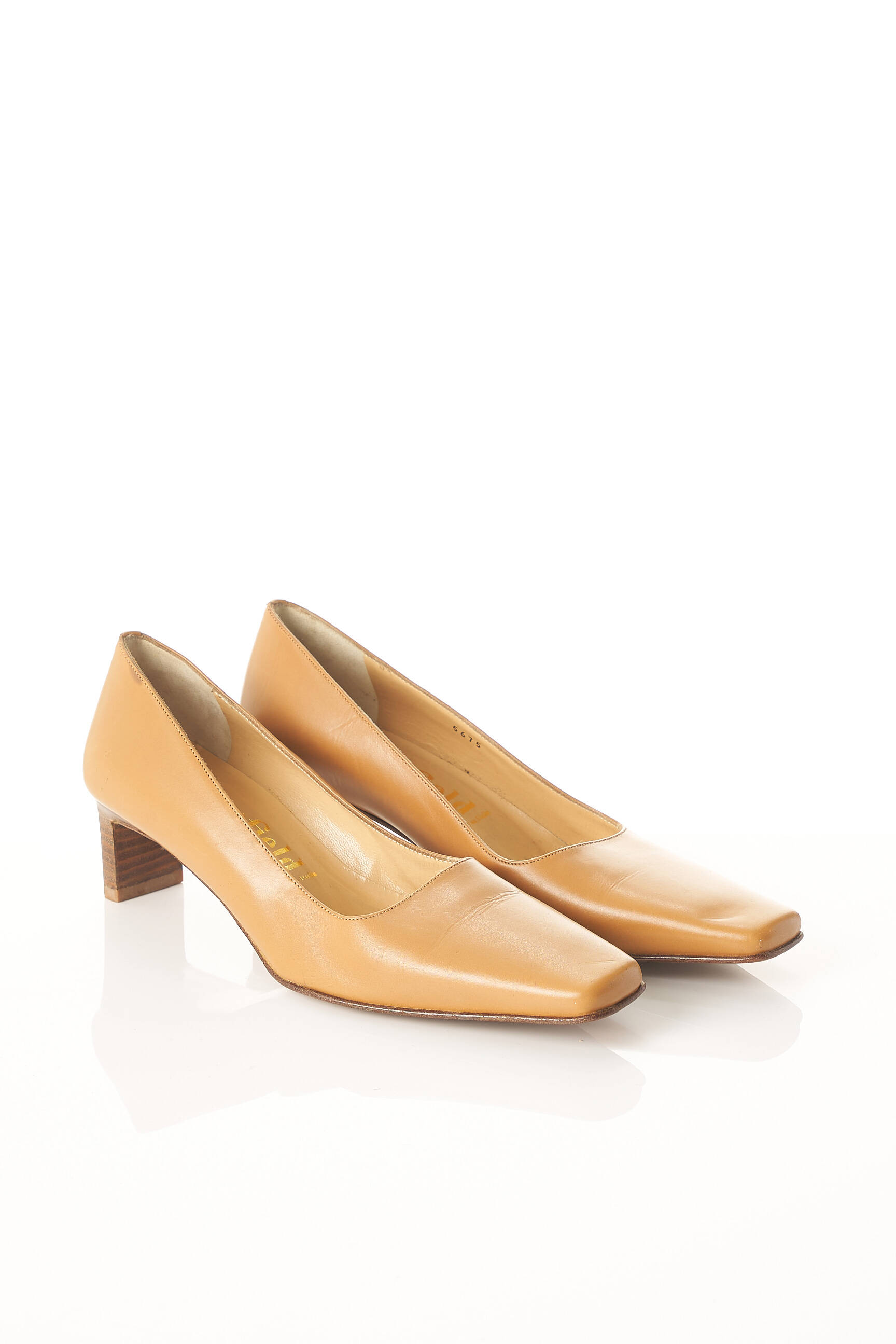 Manfield Escarpins Femme couleur beige