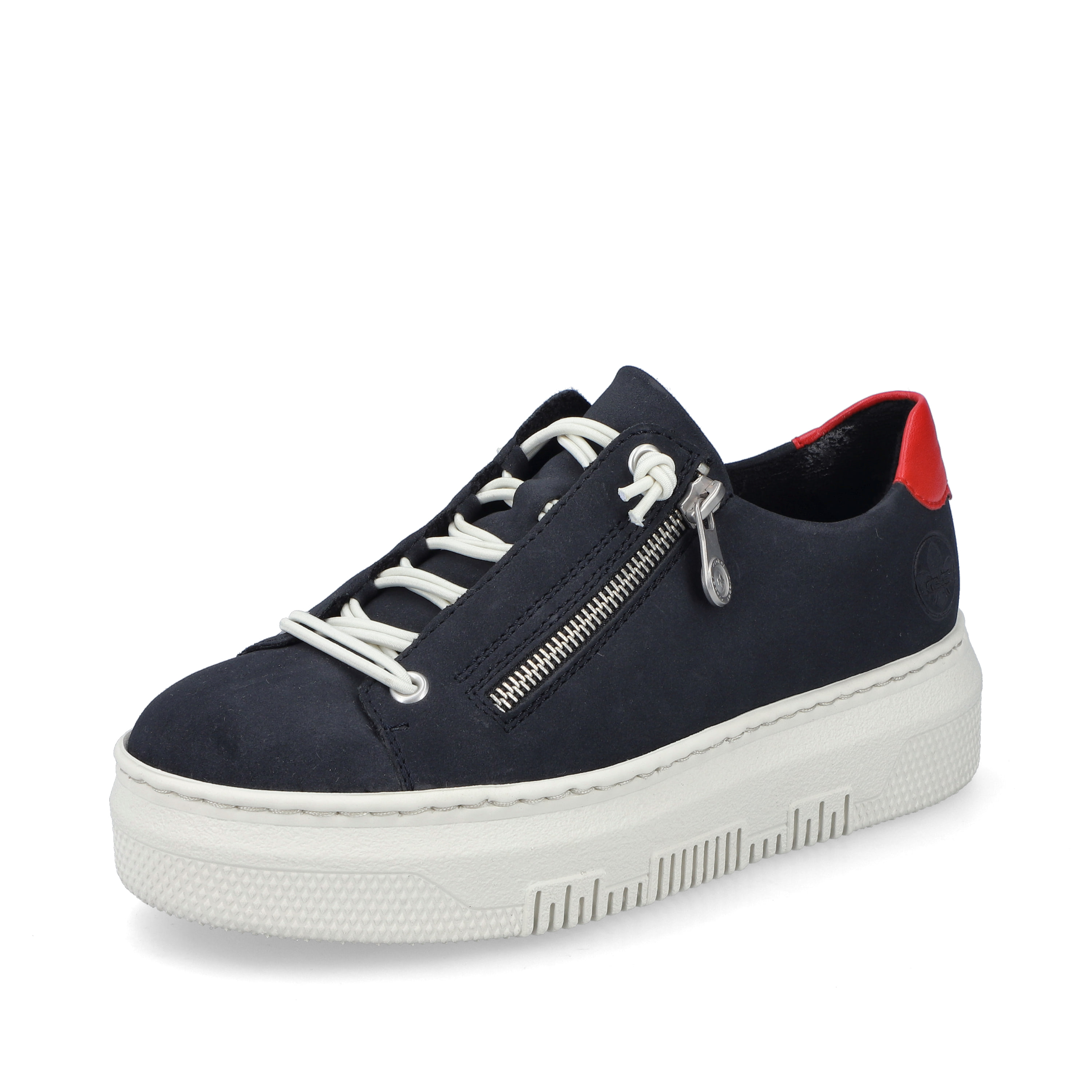 Rieker Damen Sneaker Low stahlblau