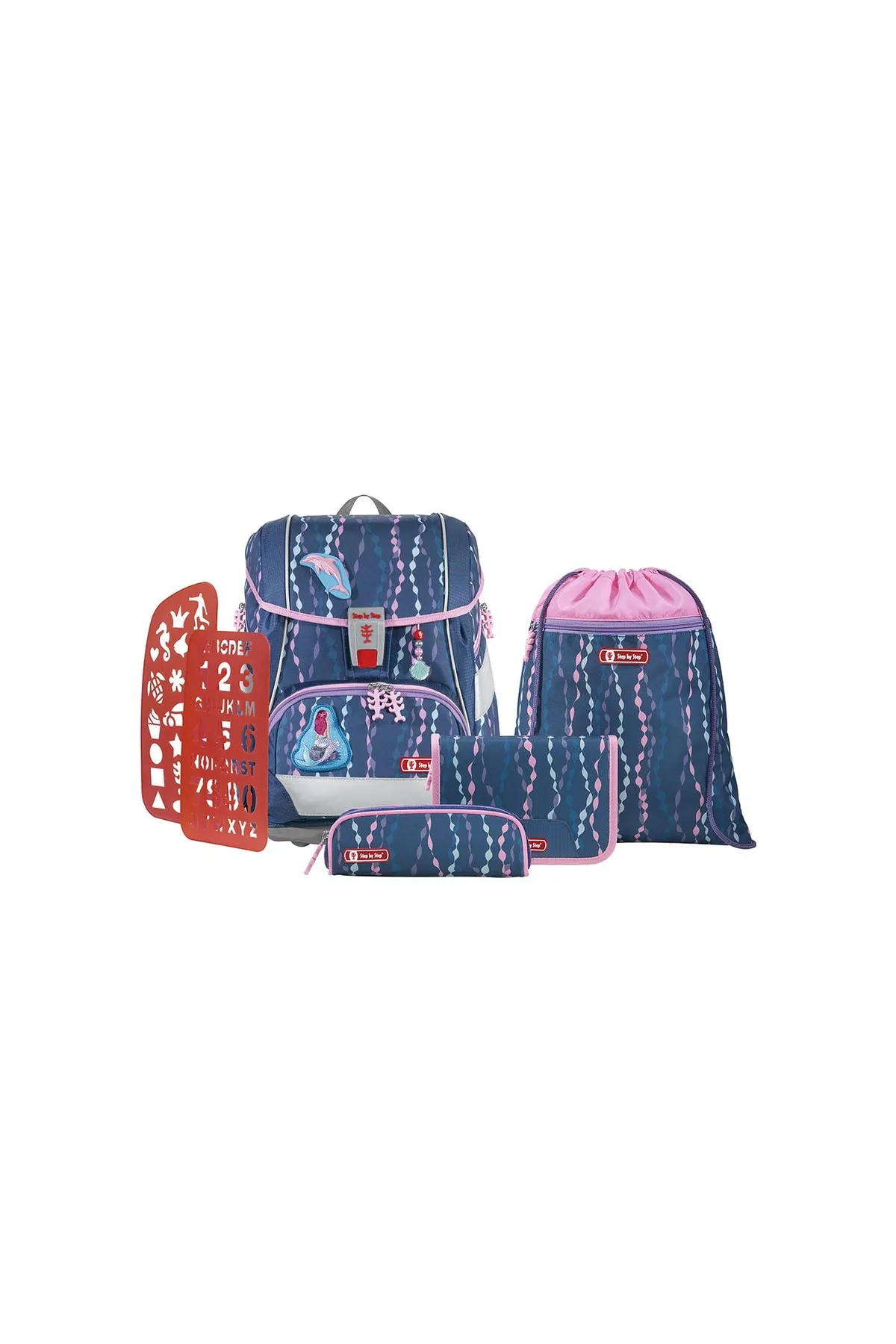 Step By Step  Rucksack - Blau - Unifarben