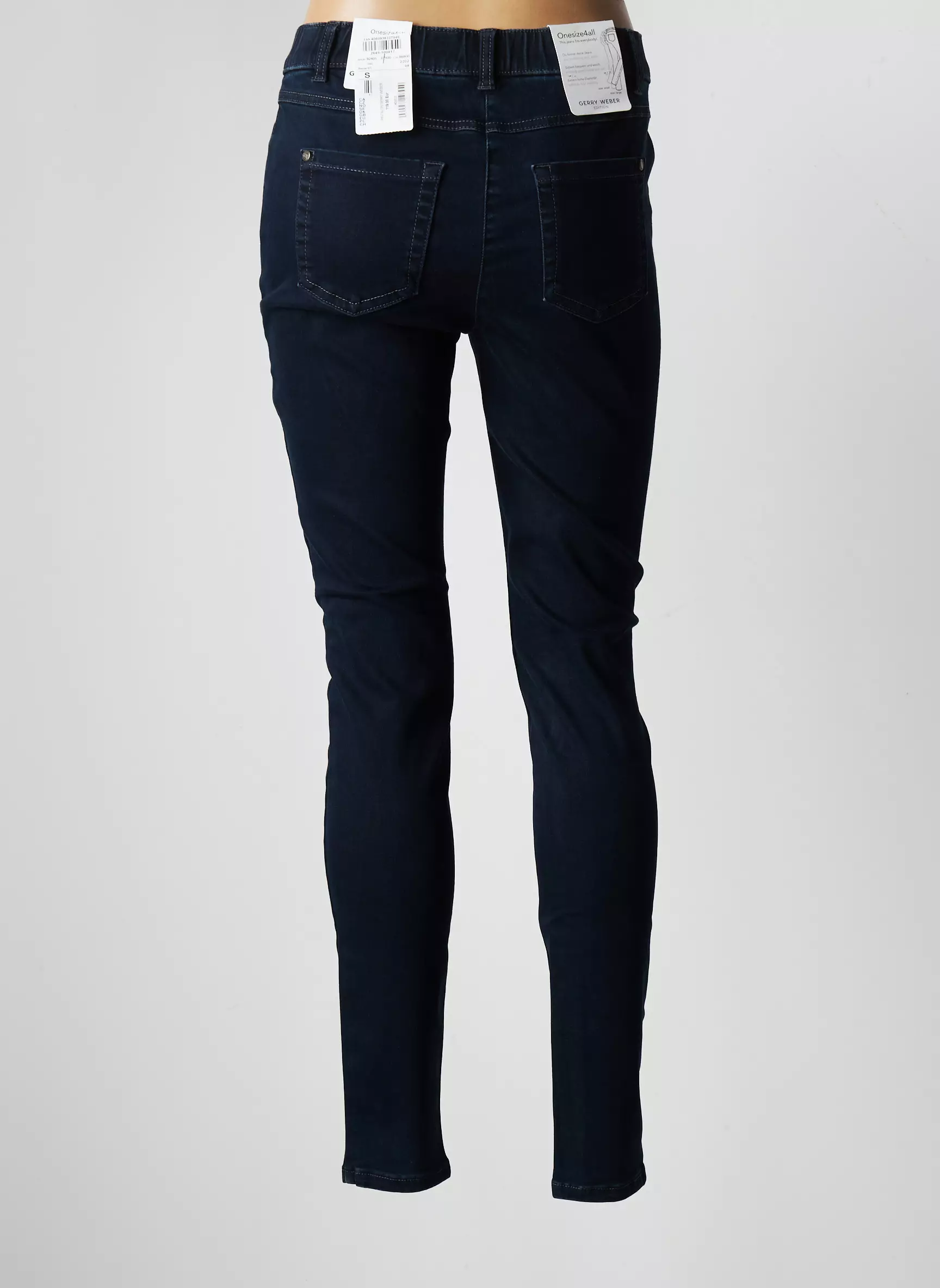 Gerry Weber Pantalons Slim Femme couleur bleu