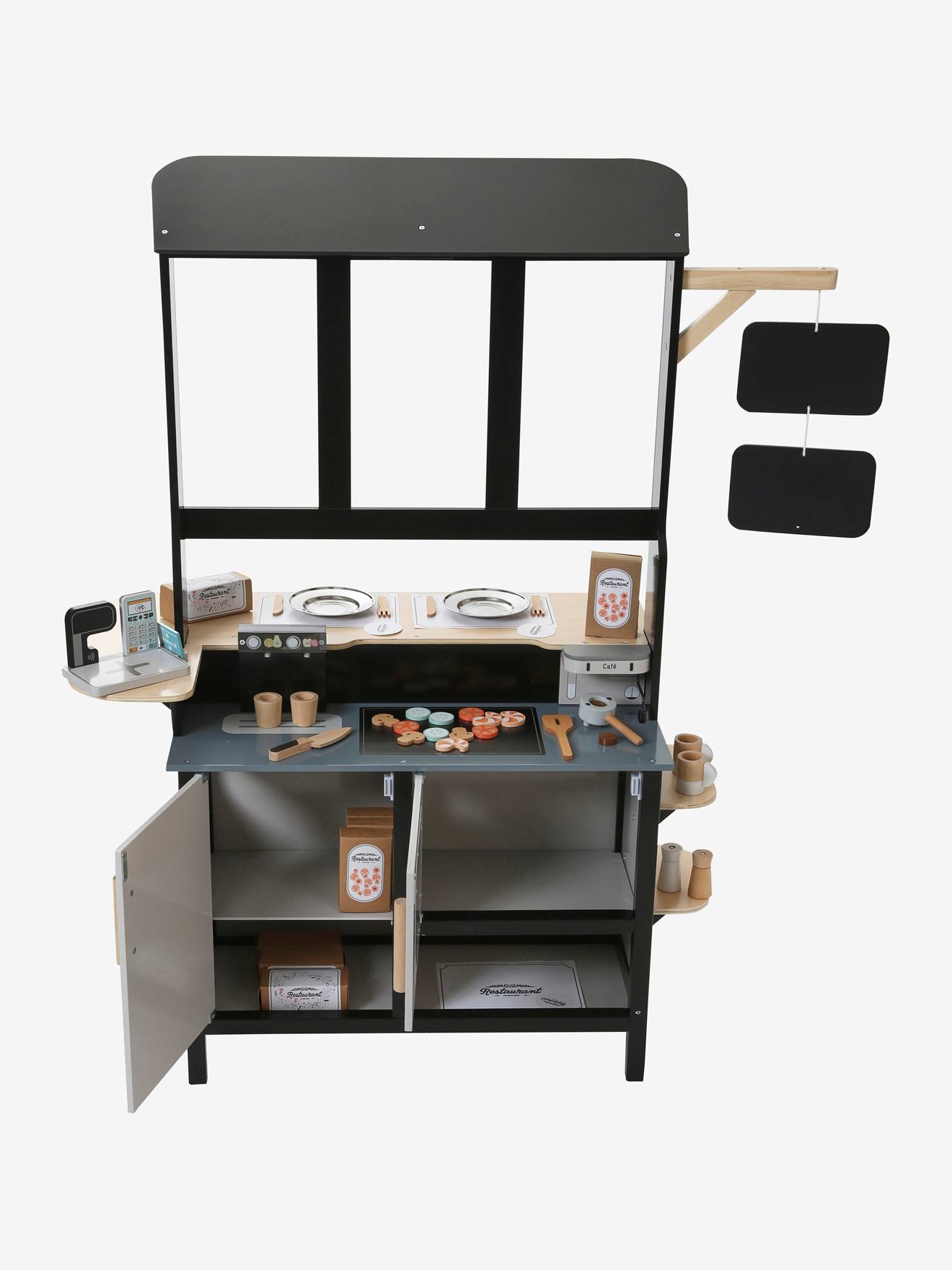 Restaurant en bois FSC® multicolore