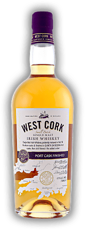 West Cork Single Malt Port Cask Finish West Cork Single Malt Port Cask Finish  0,7	 Liter - Vol 43%