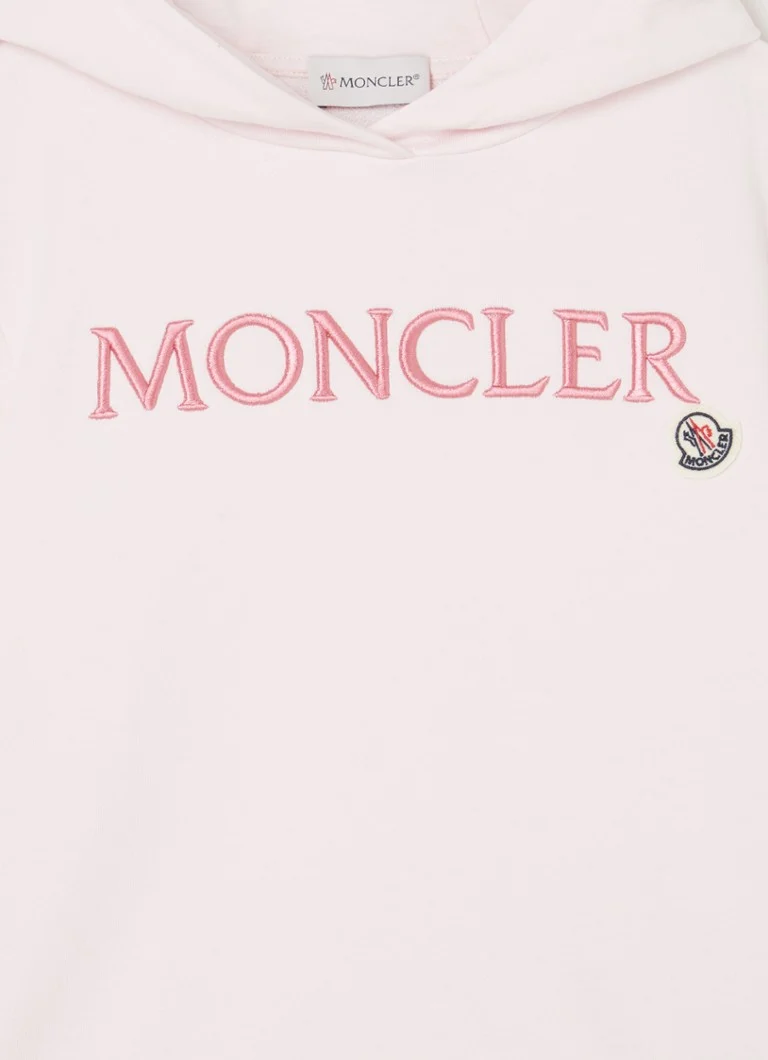 Hanorac Moncler cu logo brodat