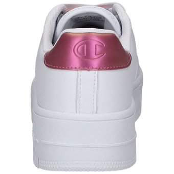 Champion Rebound Platform Glitz Sneaker in weiß