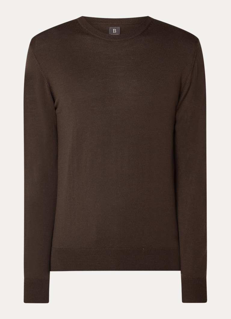Boggi Milano Fine-knit wool pullover