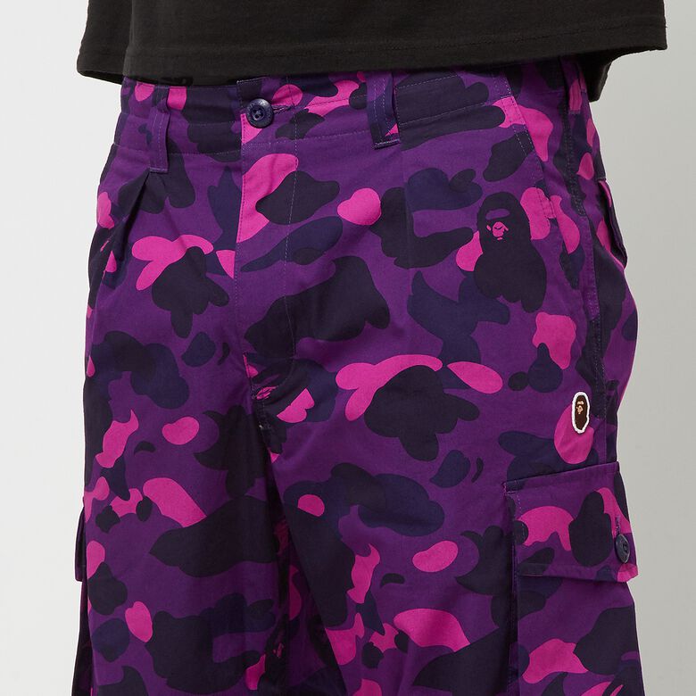 A Bathing Ape Color Camo 6 Pocket Pants purple