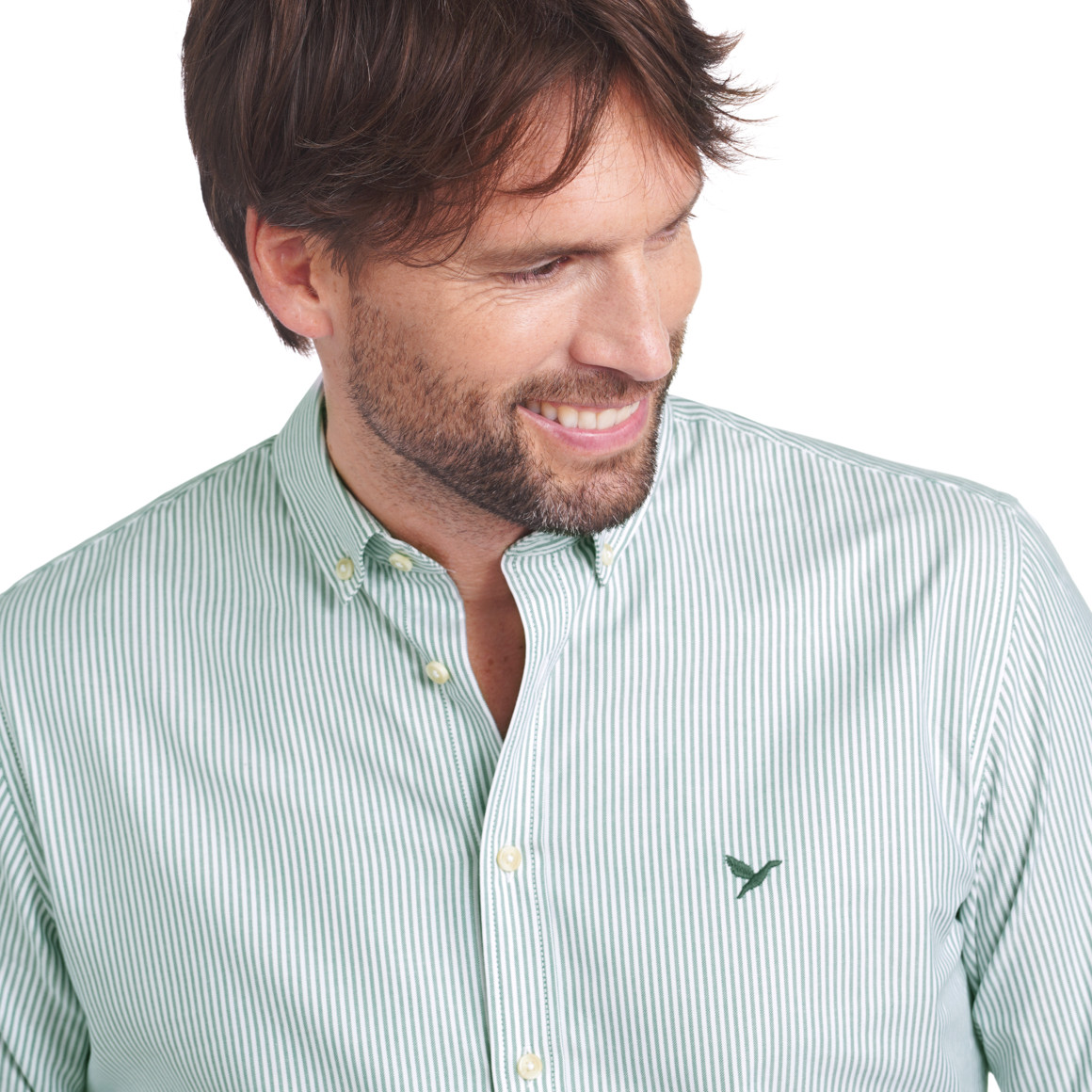 Herren Hemd mit Button-down-Kragen