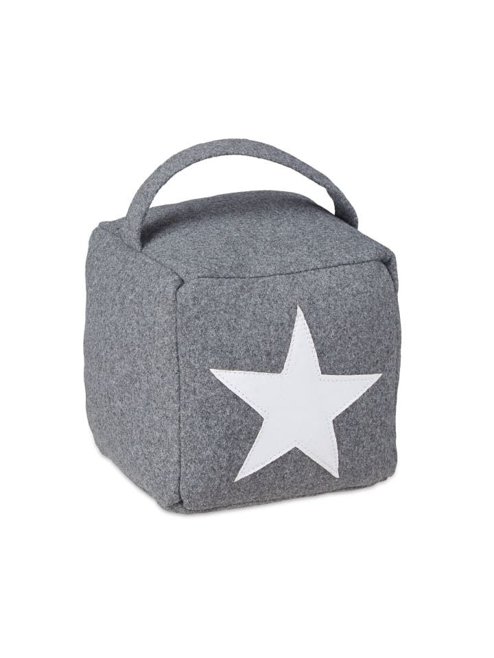 relaxdays Türstopper Stern in Dunkelgrau - (B)15x (H)20 x (T)15 cm günstig kaufen onesize