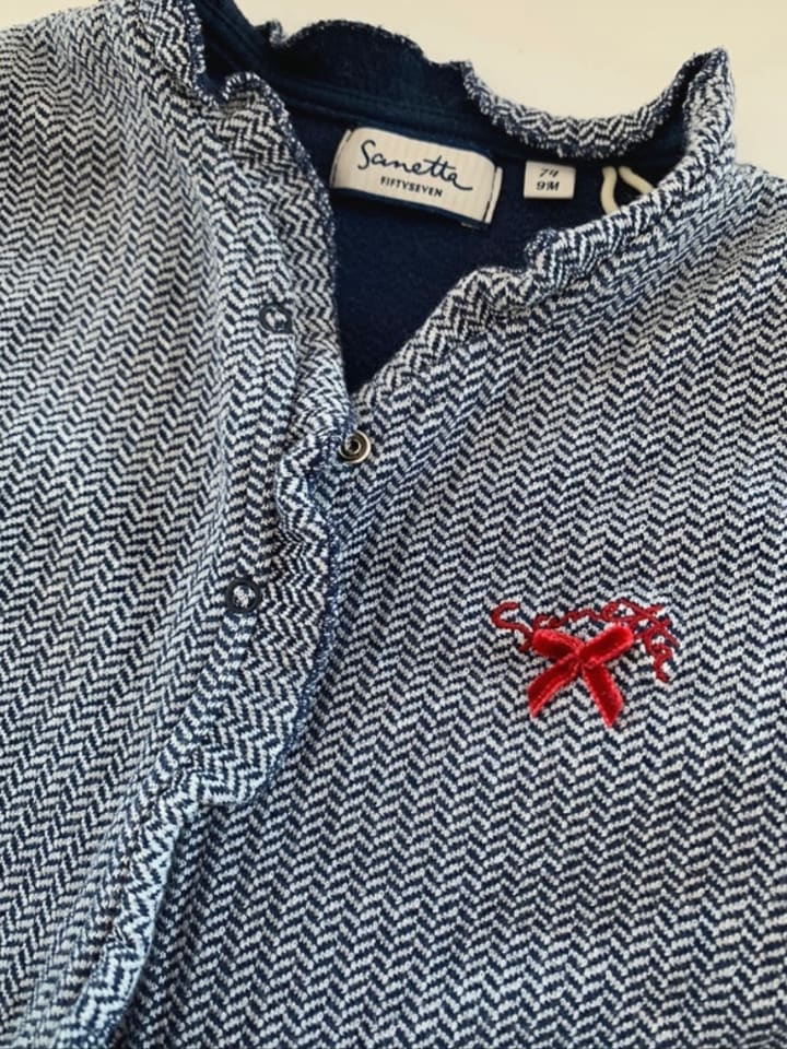 Sanetta Kidswear Cardigan in Dunkelblau günstig kaufen 74