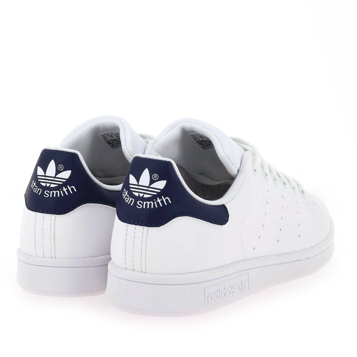 Adidas Originals  STAN SMITH JUNIOR - Blanc Marine