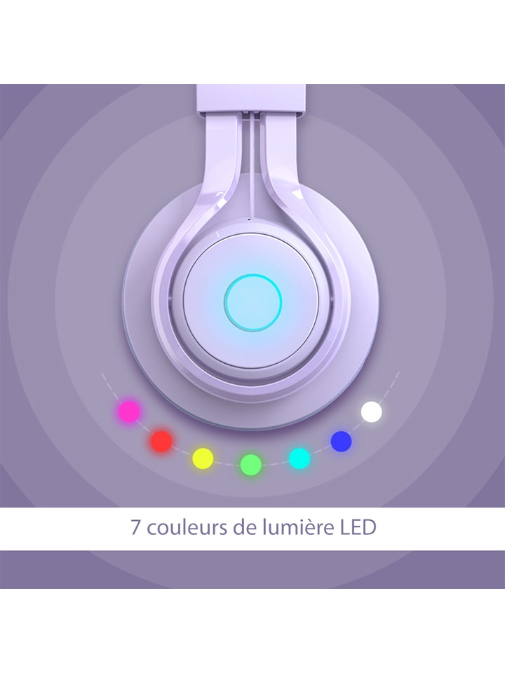 SmartCase Bluetooth-Over-Ear-Kopfhörer in Lila günstig kaufen onesize