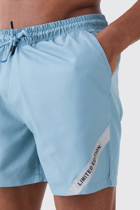 Mittellange Ripstop Limited Edition Badehose