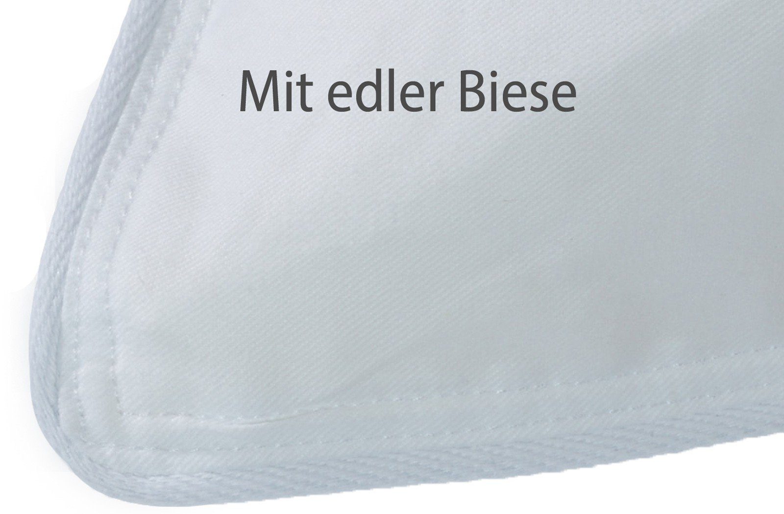 Gänsefederkopfkissen Christin, franknatur, Füllung: 70% Gänsefedern, 30% Gänsedaunen, Bezug: 100% Baumwolle, Kissen mit Gänsedaunen und -federn, allergikergeeignet