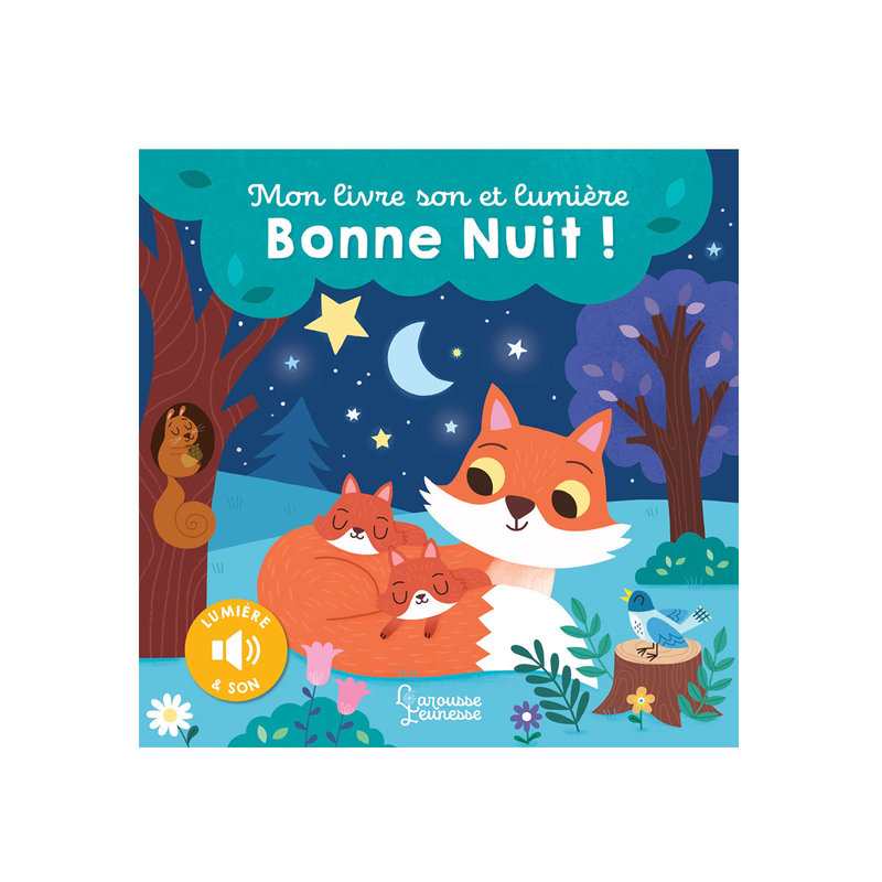Livre Mon livre son et lumière, Bonne nuit ! - Larousse Jeunesse