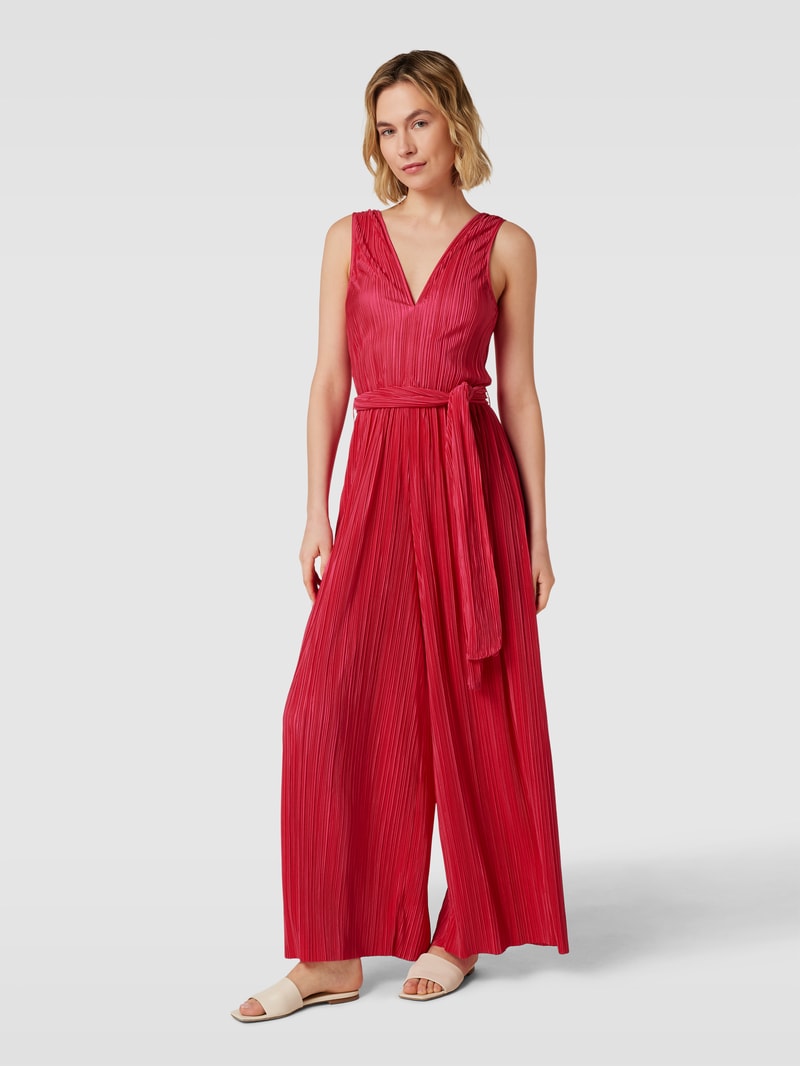 Jumpsuit in Wickel-Optik Modell 'TERZINA' in pink