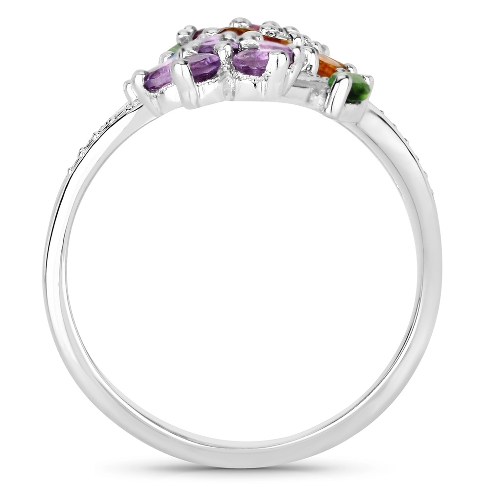 Rafaela Donata Bague Argent sterling Améthyste en Argent Bague