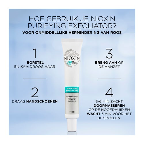 Nioxin Απολεπιστικό Καθαρισμού για την Ανάπλαση του Τριχωτού της Κεφαλής 50 ml