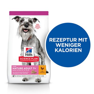 Hill's Science Plan Mature Adult 7+ Small & Mini Light mit Huhn