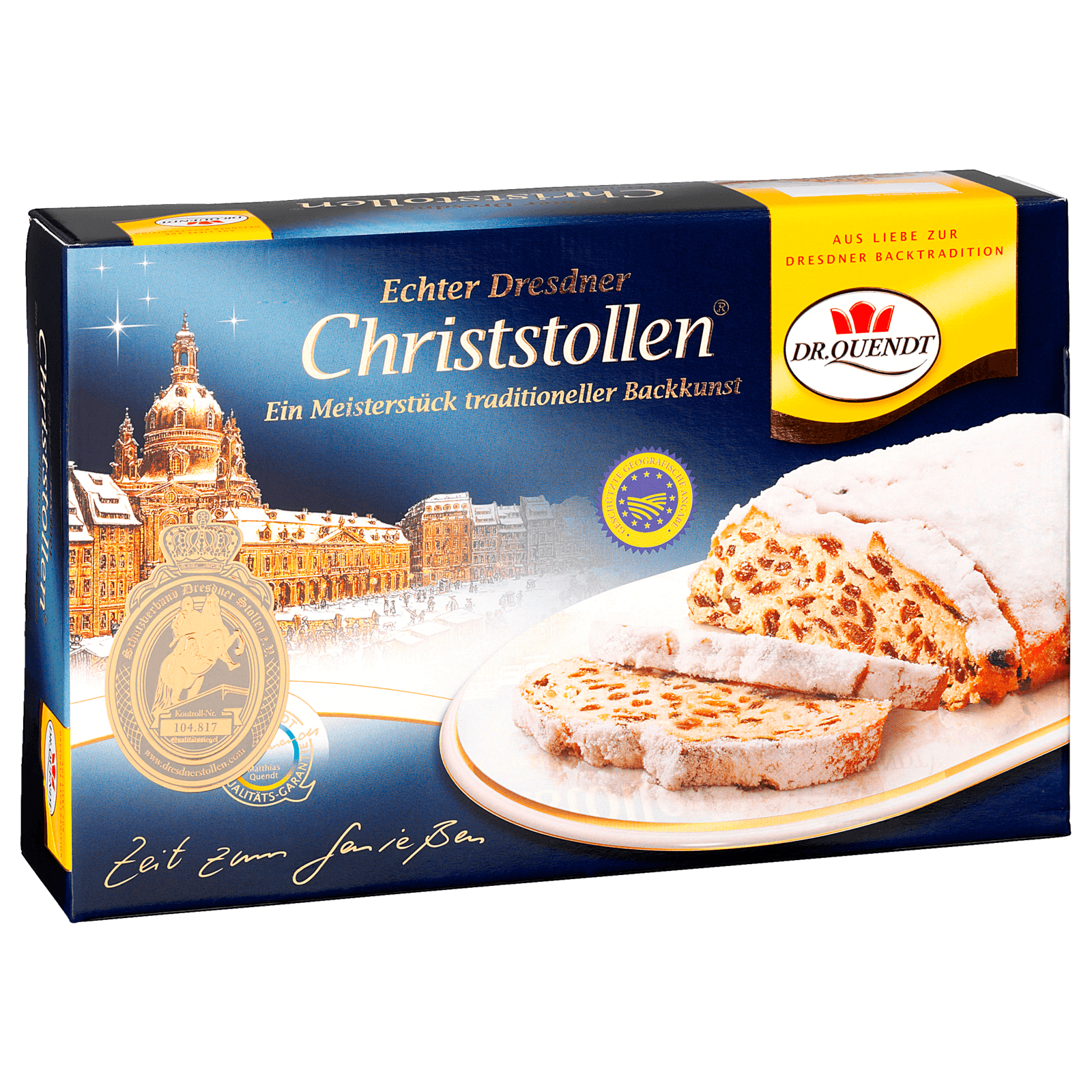 Dr. Quendt Echter Dresdner Christstollen 1000g