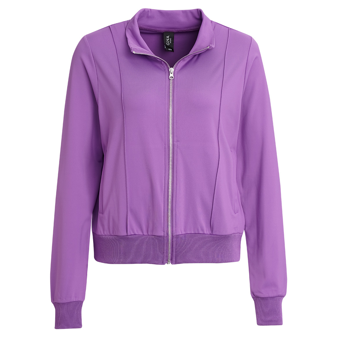 Damen Sportjacke mit Biesen