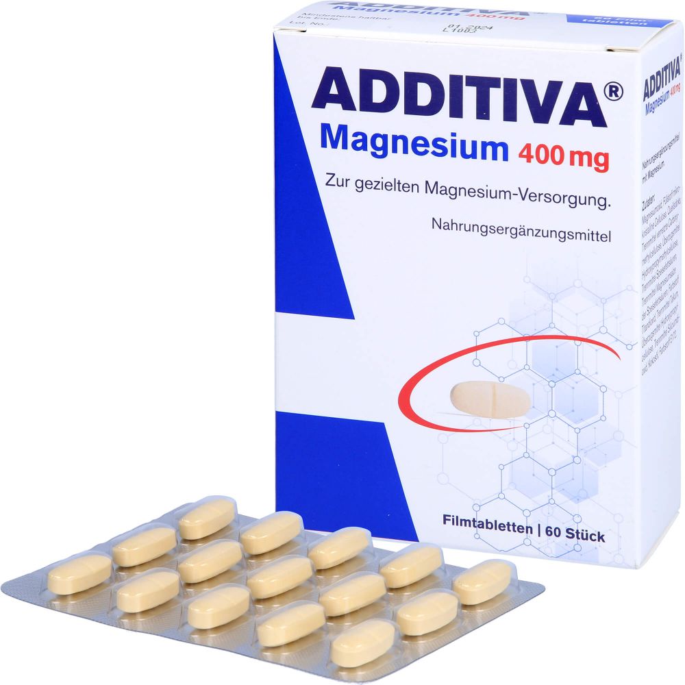 ADDITIVA Magnesium 400 mg Filmtabletten