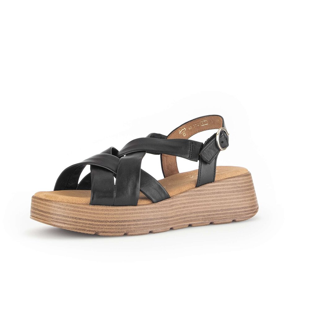 Gabor comfort Plateau Sandale schwarz