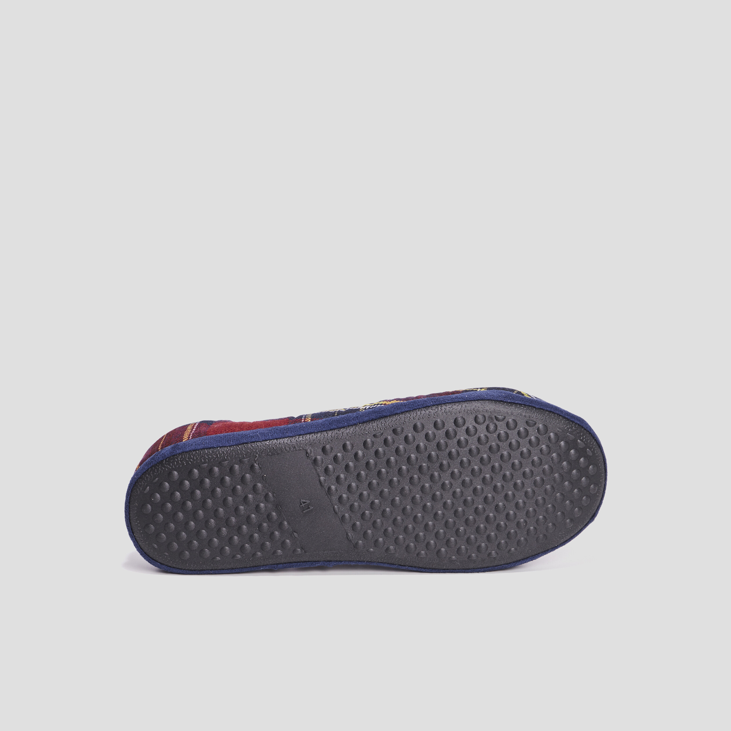 Chaussons mules fourrés multicolore homme | La Halle