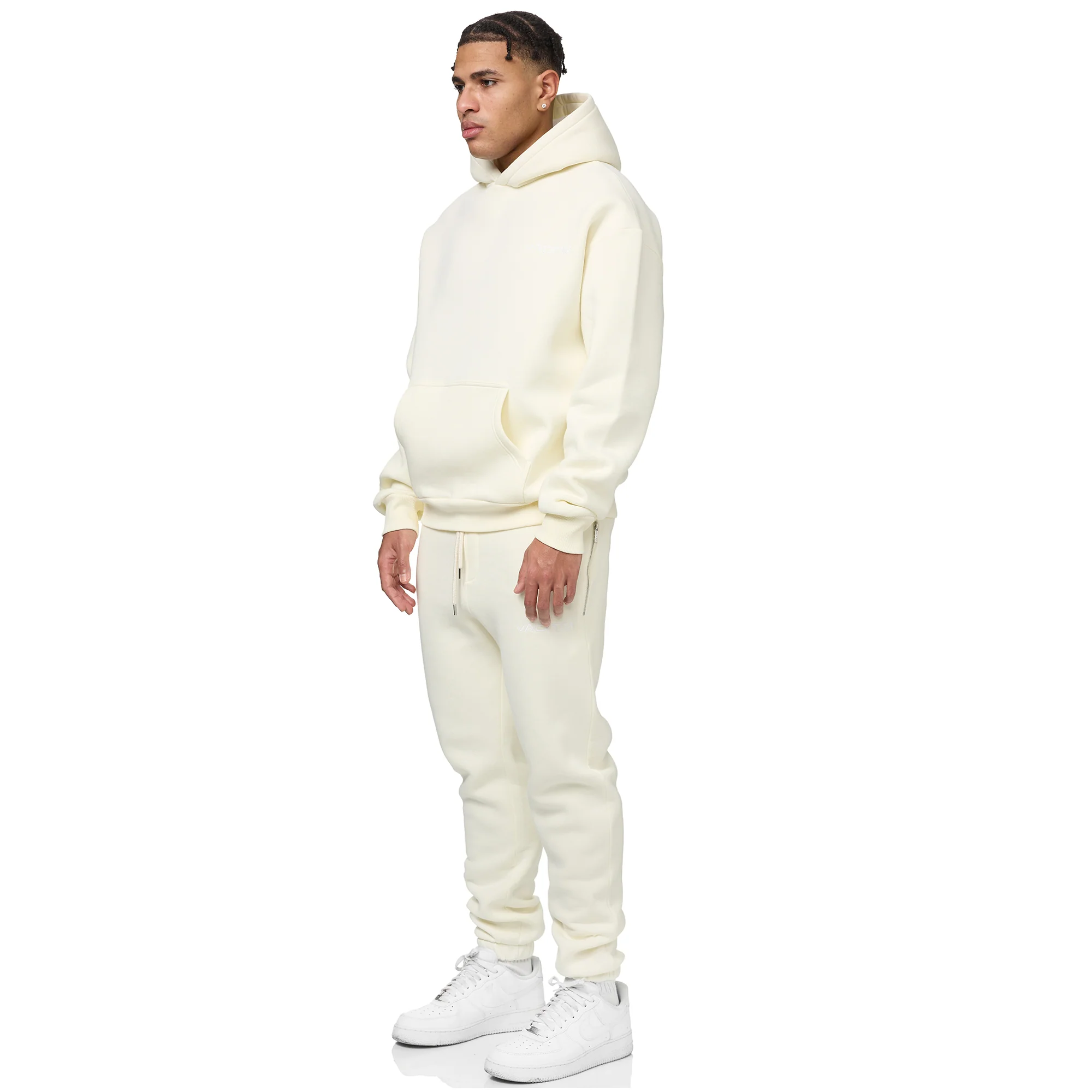 CREAM VADITIM BASIC HOODIE